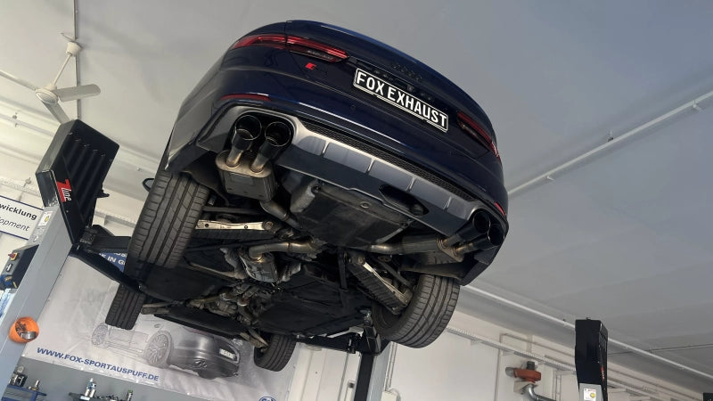 Audi S5 Cabrio - Fox Duplex Performance Auspuff Anlage ab Kat